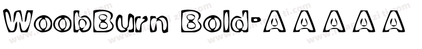 WoobBurn Bold字体转换
